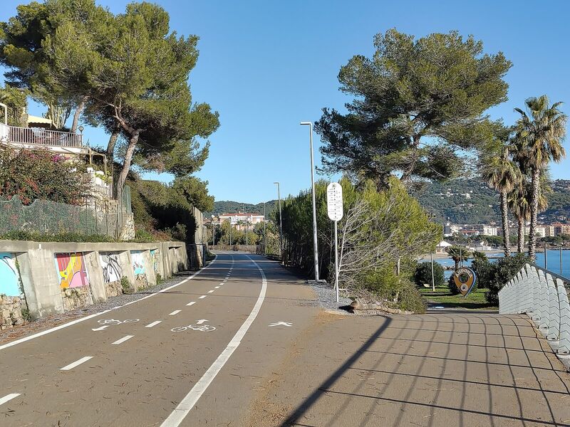Andora Ciclopedonale prima uscita ponente